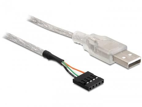 DELOCK USB 2.0-A male to pin header (83078)
