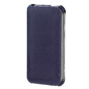 HAMA iPhone5/5s/SE mobilveske flip-front blå lær