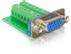 DELOCK VGA Adapter Terminalblock 16pin -> D-Sub15