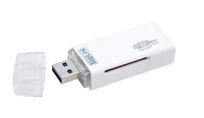 LOGILINK Card Reader USB 3.0 SD/ SD-HC/ Micro SD-HC (CR0034)