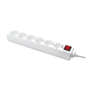 LOGILINK Outlet Strip, 6 safety  (LPS202)