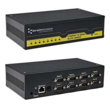 BRAINBOXES Ethernet 8 Port RS232 (ES-279)
