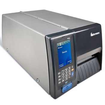HONEYWELL Intermec PM43c - Etiketprinter - termo transfer - Rulle (11,4 cm) - 203 dpi - op til 300 mm/sek. - USB, LAN, seriel - tilbagespoler (PM43CA1130040202)