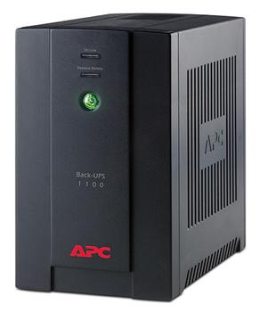 APC BACK-UPS 1100VA SCHUCO AVR SCHUKO SOCKETS               IN ACCS (BX1100CI-GR)