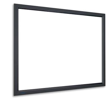 DA-LITE HomeScreen Deluxe Matte White (Tensioned) 16:10 Black borders 220cm x 137cm (10600138)