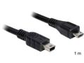DELOCK USB-Kabel USB2.0 Typ micro B -> mini B St/S (83177)