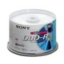 SONY DVD-R, 16X, SPINDLE-BULK 50PCS . SUPL