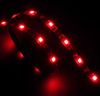 AKASA "Vegas" LED Strip Light Red 60 cm, 15x LEDs, Flexible, Molex 4 pin, 12V, Power Adapter Cable (AK-LD02-05RD)