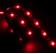AKASA Vegas LED Strip Light Red 60 cm, 15x LEDs, Flexible, Molex 4 pin, 12V, Power Adapter Cable