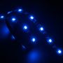 AKASA Vegas LED Strip Light Blue 60 cm, 15x LEDs, Flexible, Molex 4 pin, 12V, Power Adapter Cable