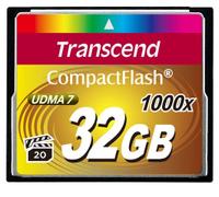 TRANSCEND d Ultimate - Flash memory card - 32 GB - 1000x - CompactFlash