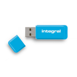 INTEGRAL 64Gb Usb3.0 Drive Neon Blue (INFD64GBNEONB3.0)