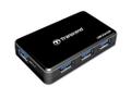 TRANSCEND HUB USB 3.0 04 Port TS-HUB3K / schwarz