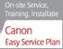 CANON EASY SERVICE PLAN 3 J. EXCHANGE SERVICE PORTABLE SCANNER SVCS