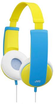 JVC HAKD5Y Tiny Phones Kids Stereo Headphones Gul (HAKD5Y)