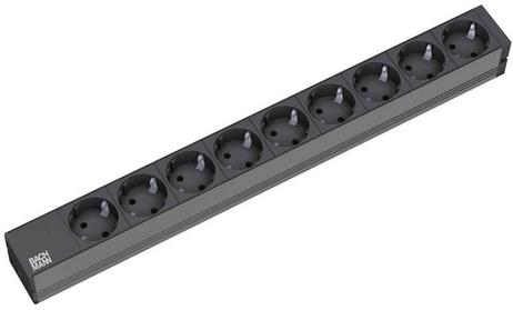 BACHMANN 9X Schuko, 2M Power Extension (333.506)