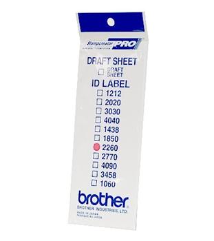 BROTHER Labels 22X60MM 12 P f SC-2000 (ID2260)