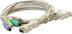 ROSE KVM kabel CAB-CX0606CA005 kabelsett PC-Switch, 1,5 meter (m/lyd)