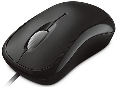 MICROSOFT Basic Optical Mouse-Black (P58-00057)
