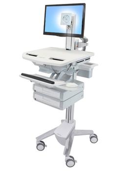 ERGOTRON styleview cart LCD pi.2 drawers (SV43-1320-0 $DEL)