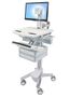 ERGOTRON n StyleView - Cart - open architecture - for LCD display / PC equipment - medical - plastic, aluminium, zinc-plated steel - grey, white, polished aluminium - screen size: up to 24"