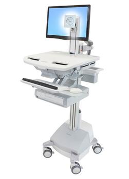 ERGOTRON styleview cart LCD pivot 1 drawer SLA powered (SV44-1311-2 $DEL)