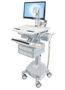 ERGOTRON STYLEVIEW CART WITH LCD PIVOT LIFE POWERED 6 DRAWERS EU SAU-EU NS