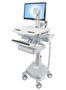 ERGOTRON styleview cart LCD pivot 1 drawer LIFE powered