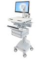 styleview cart LCD pivot 2 drawers SLA powered