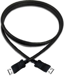 ACCELL 2M DISPLAY PORT 1.2 CABLE SPEED 2X DP 1.1 SPEC IN POLY BAG (B142C-010B-2)