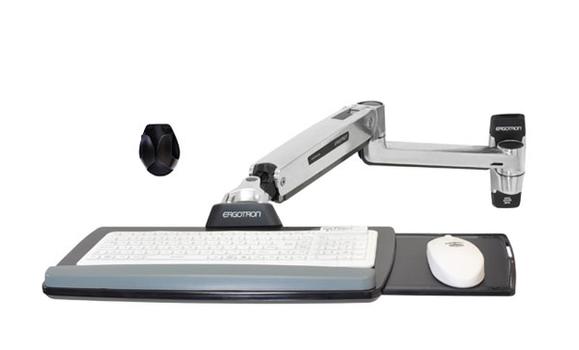 Ergotron LX monteringssett - for tastatur / mus - polert aluminium (45-354-026)