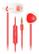 CREATIVE MA-200 in-ear headset red