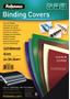 FELLOWES Binding Cover Delta Leathergrain A4 250gsm Black (Pack 100) - 5370405