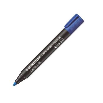 STAEDTLER Lumocolor - Markør - permanent - blå - 2 mm (352-3)