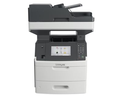 LEXMARK MX710hde Mono MFP - 60PPM - 512MB - 1200x1200 - Ethernet - Duplex - Touch display (24T8103)