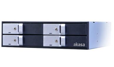 AKASA Drive Bay Panel 2.5" Black (AK-IEN-02)