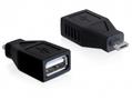 DELOCK USB Adapter USB A -> micro B Bu/St
