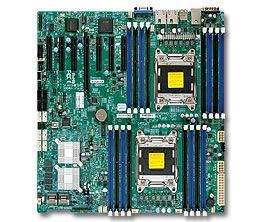 SUPERMICRO DP, Xeon E5-2600/ E5-2600 V2 (MBD-X9DRH-7F-O)