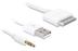 DELOCK Daten/ Audiokabel USB A -> AppleDock +3,5mm