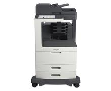 LEXMARK MX810dme Mono MFP - 52PPM - 1024MB - 1200x1200 - Ethernet - Duplex - Touch display - 160GB Harddrive - 5 Bin Mailbox - Floor