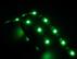 AKASA "Vegas" LED Strip Light Green 60 cm, 15x LEDs, Flexible, Molex 4 pin, 12V, Power Adapter Cable