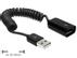 DELOCK USB-Verl. USB2.0 Typ A -> A St/Bu 20-60cm S