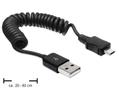 DELOCK USB-Kabel USB2.0 Typ A -> micro B St/St 20-