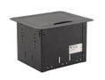 KRAMER TBUS-1AXL(B) Enclosure-Black Anodized Sand Blasted Aluminum top