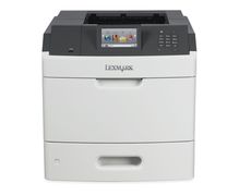 LEXMARK MS810de - Skrivare - svartvit - Duplex - laser - A4/Legal - 1200 x 1200 dpi - upp till 52 sidor/minut - kapacitet: 650 ark - USB, Gigabit LAN, USB-värd