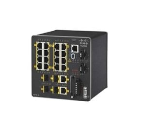 CISCO Industrial Ethernet 2000 Series - Switch - Administreret - 16 x 10/100 + 2 x combo Gigabit SFP (IE-2000-16TC-G-L)