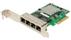 SUPERMICRO SMC AOC-SGP-I4, QUAD-PORT GBE PCI-E X8, INTELI350, 4XRJ45 IN CTLR