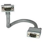 C2G Premium SXGA 90° Down Angled - VGA-förlängningskabel - HD-15 (VGA) (hane) till HD-15 (VGA) (hona) - 50 cm - 90° kontakt (81073)