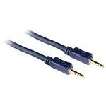 C2G Velocity - Ljudkabel - mini-phone stereo 3.5 mm hane till mini-phone stereo 3.5 mm hane - 1 m - skärmad (80295)