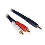 C2G 3.5mm Stereo Male to Two RCA Male Y-Cable | Velocity | 3,5mm tele - RCA | Anslutningskabel | 5m